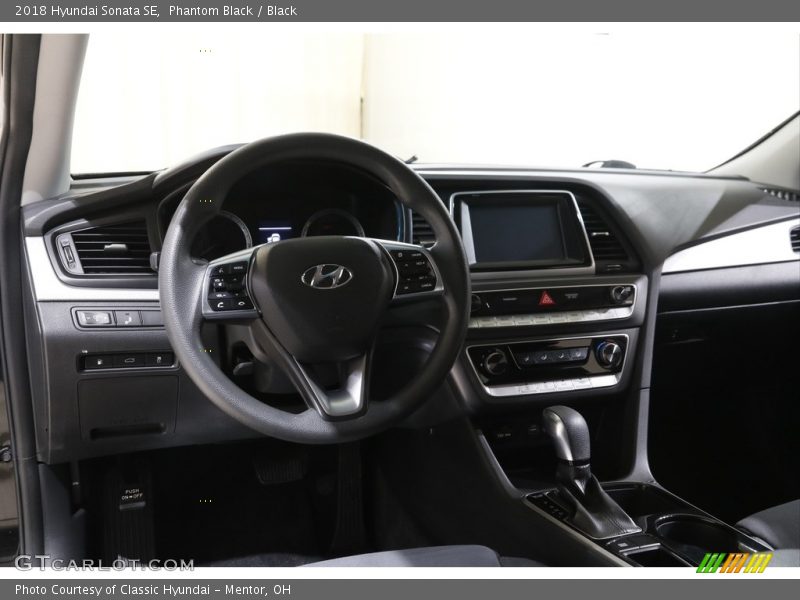 Phantom Black / Black 2018 Hyundai Sonata SE