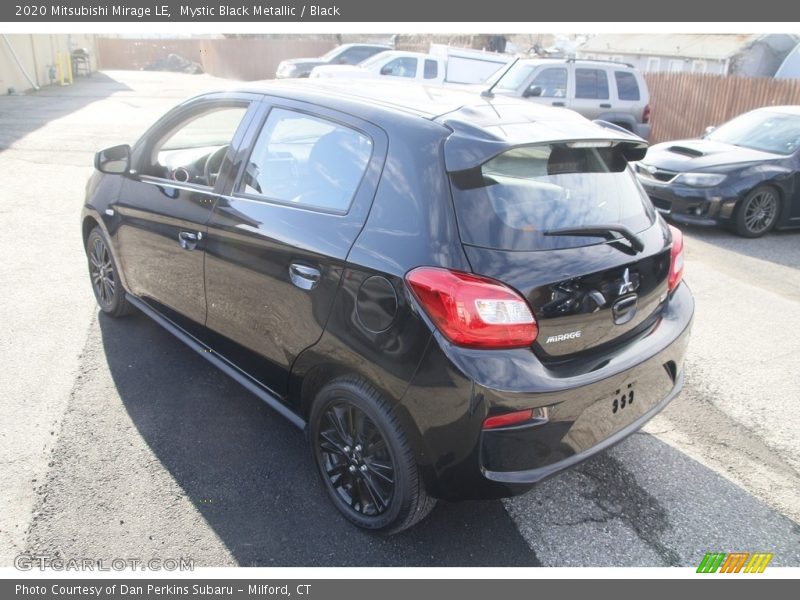 Mystic Black Metallic / Black 2020 Mitsubishi Mirage LE