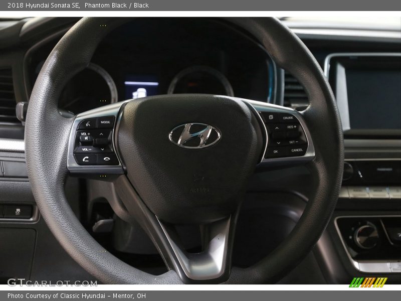 Phantom Black / Black 2018 Hyundai Sonata SE