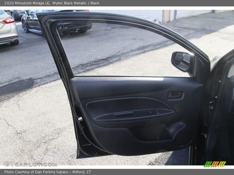 Mystic Black Metallic / Black 2020 Mitsubishi Mirage LE