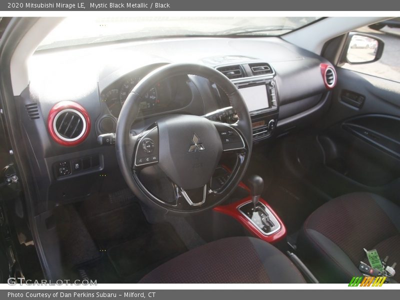  2020 Mirage LE Black Interior