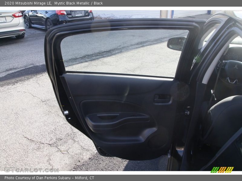 Mystic Black Metallic / Black 2020 Mitsubishi Mirage LE