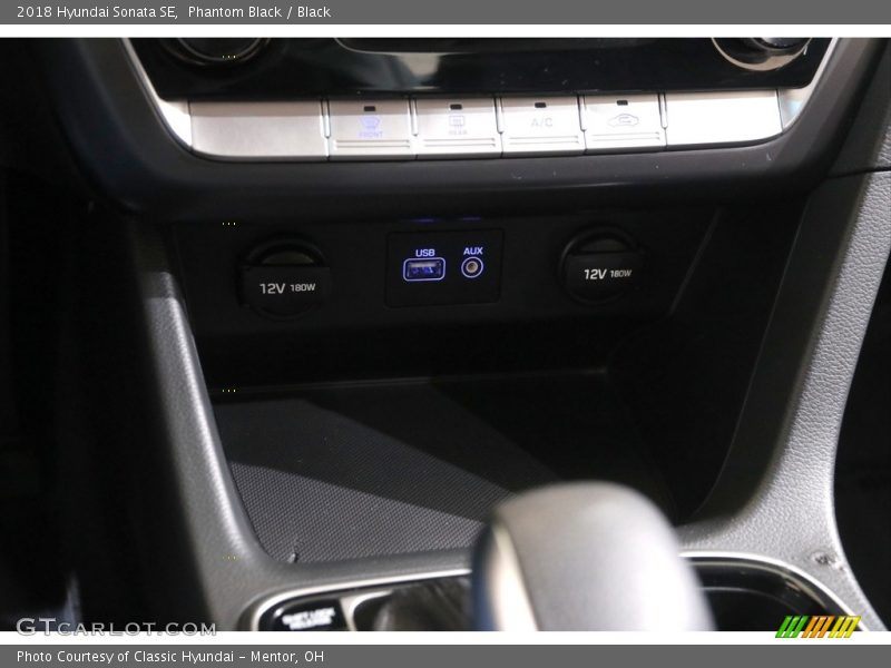 Phantom Black / Black 2018 Hyundai Sonata SE