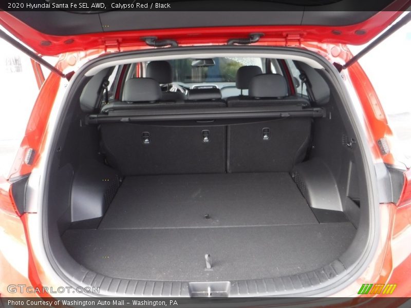 Calypso Red / Black 2020 Hyundai Santa Fe SEL AWD