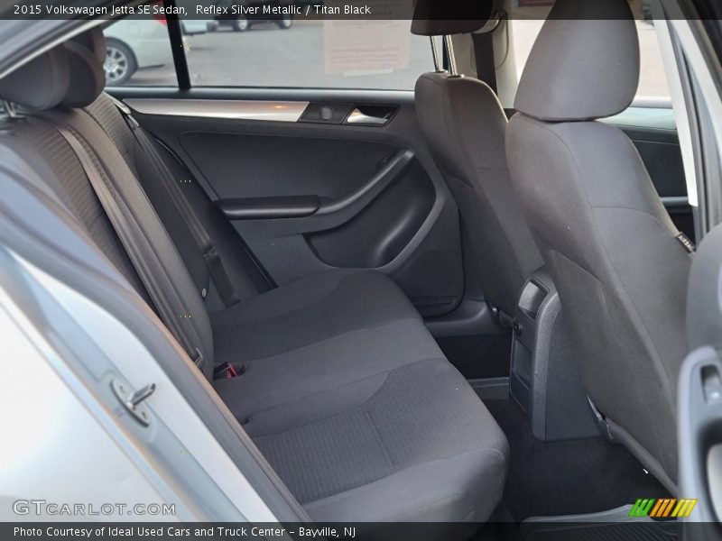 Rear Seat of 2015 Jetta SE Sedan