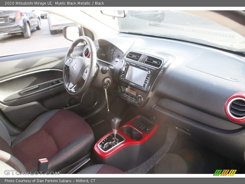 Dashboard of 2020 Mirage LE