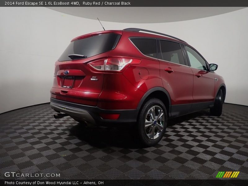Ruby Red / Charcoal Black 2014 Ford Escape SE 1.6L EcoBoost 4WD
