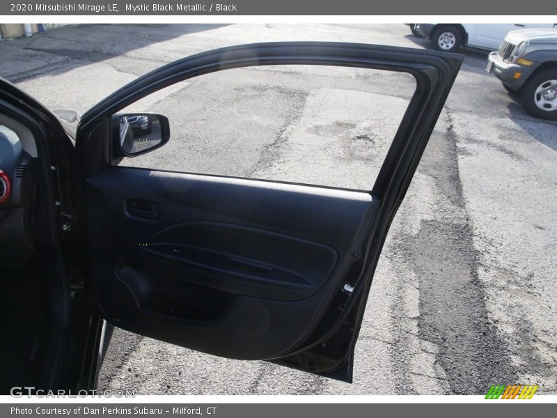 Mystic Black Metallic / Black 2020 Mitsubishi Mirage LE