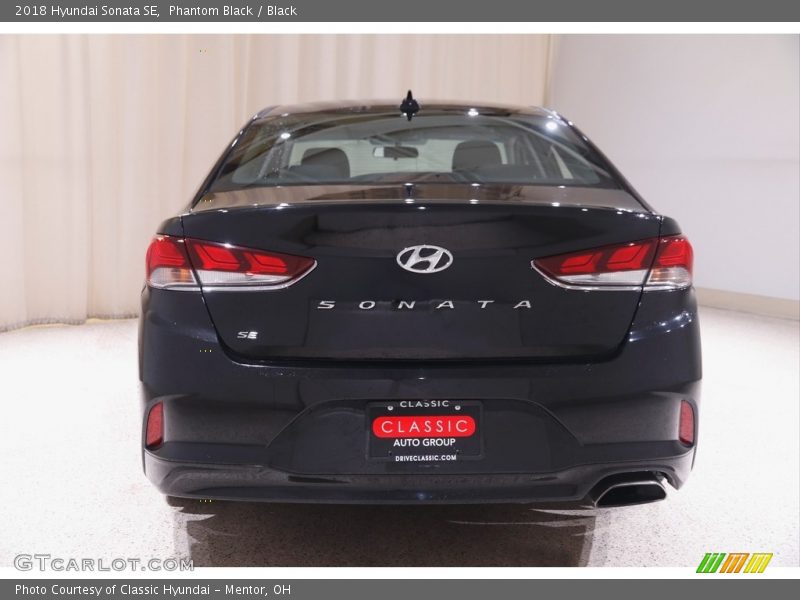 Phantom Black / Black 2018 Hyundai Sonata SE