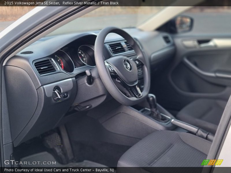 Front Seat of 2015 Jetta SE Sedan