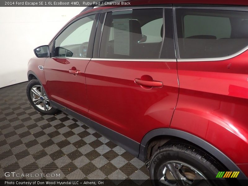 Ruby Red / Charcoal Black 2014 Ford Escape SE 1.6L EcoBoost 4WD