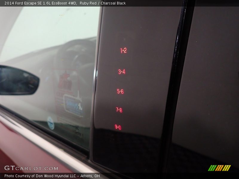Ruby Red / Charcoal Black 2014 Ford Escape SE 1.6L EcoBoost 4WD