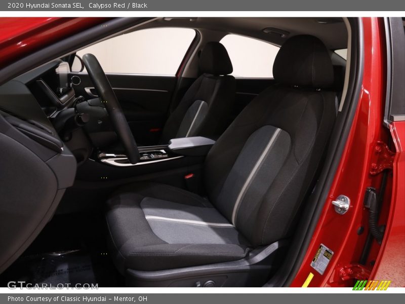 Calypso Red / Black 2020 Hyundai Sonata SEL