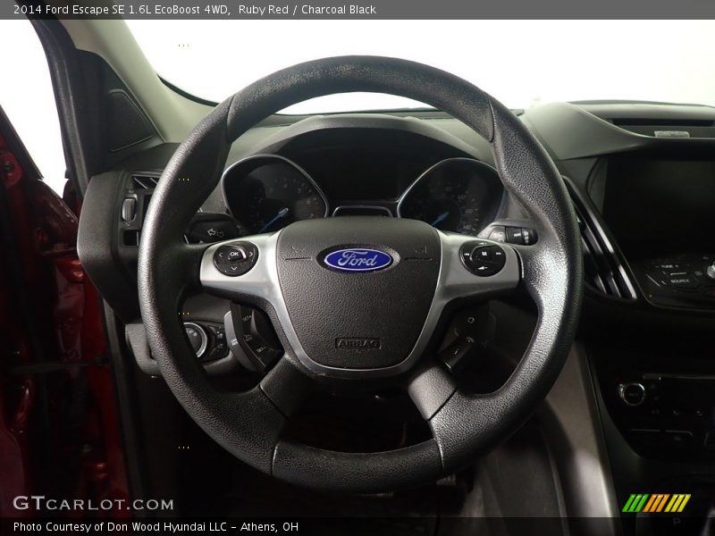 Ruby Red / Charcoal Black 2014 Ford Escape SE 1.6L EcoBoost 4WD