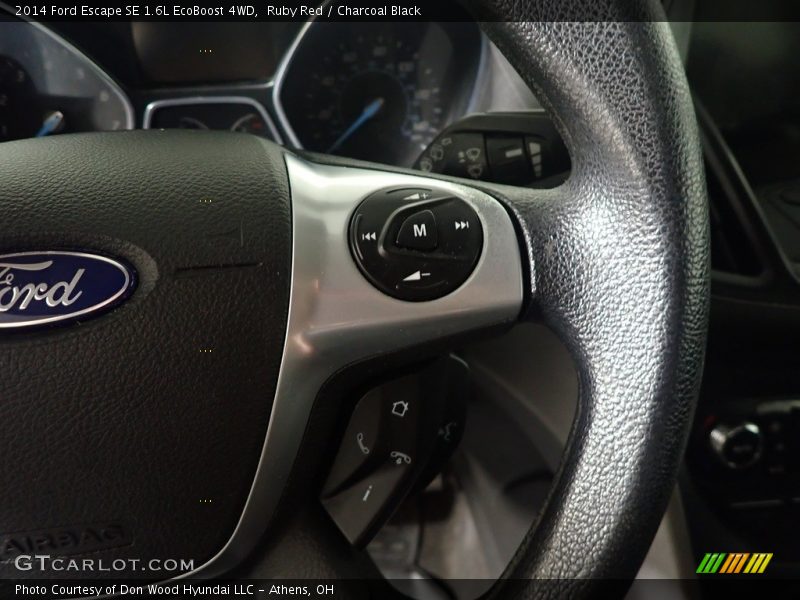 Ruby Red / Charcoal Black 2014 Ford Escape SE 1.6L EcoBoost 4WD