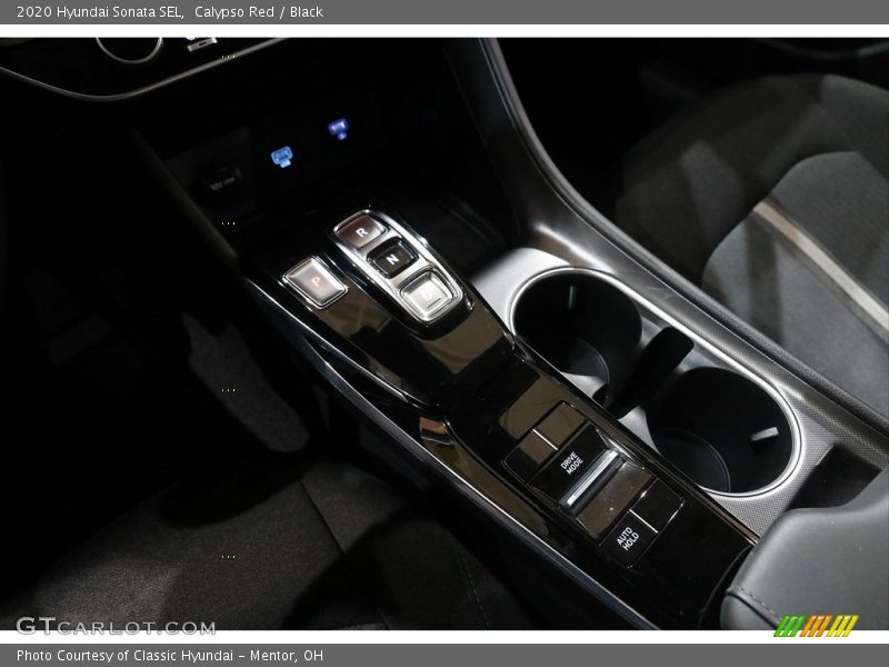 Calypso Red / Black 2020 Hyundai Sonata SEL