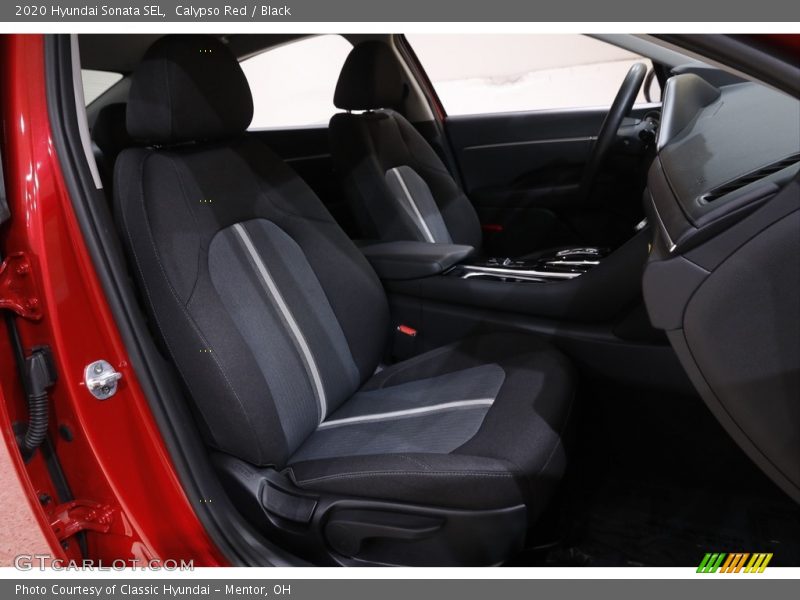 Calypso Red / Black 2020 Hyundai Sonata SEL