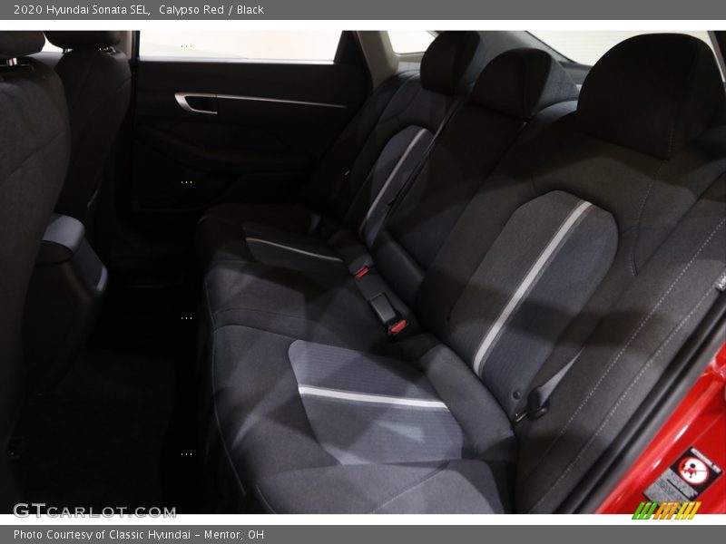 Calypso Red / Black 2020 Hyundai Sonata SEL