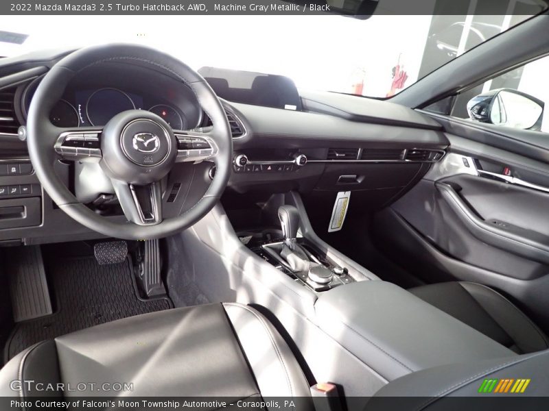  2022 Mazda3 2.5 Turbo Hatchback AWD Black Interior