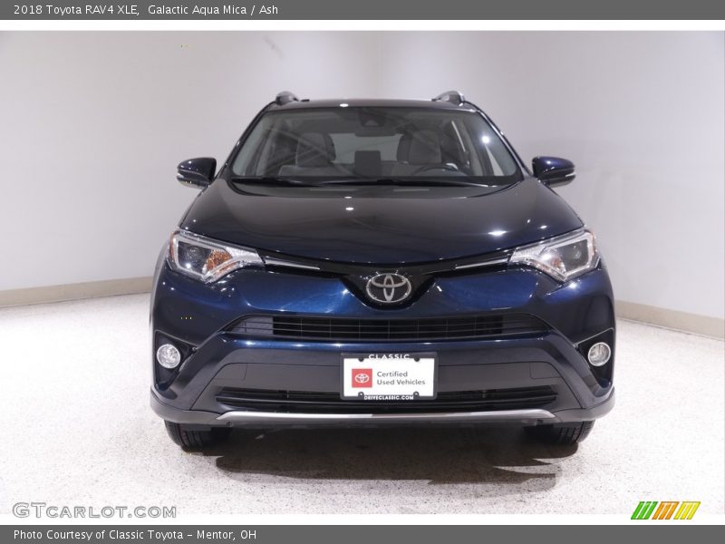 Galactic Aqua Mica / Ash 2018 Toyota RAV4 XLE