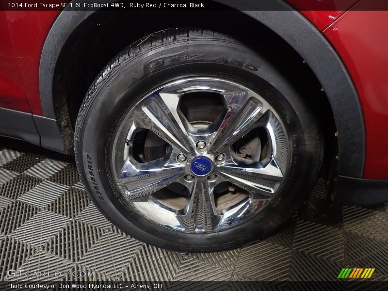 Ruby Red / Charcoal Black 2014 Ford Escape SE 1.6L EcoBoost 4WD