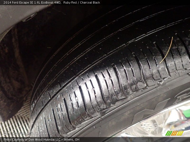 Ruby Red / Charcoal Black 2014 Ford Escape SE 1.6L EcoBoost 4WD
