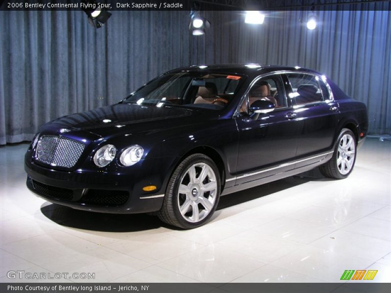 Dark Sapphire / Saddle 2006 Bentley Continental Flying Spur