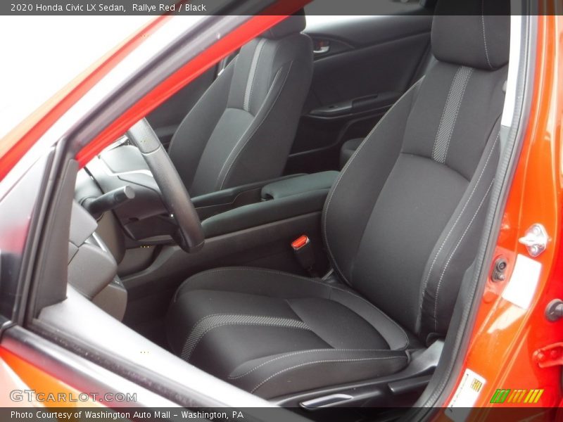 Rallye Red / Black 2020 Honda Civic LX Sedan