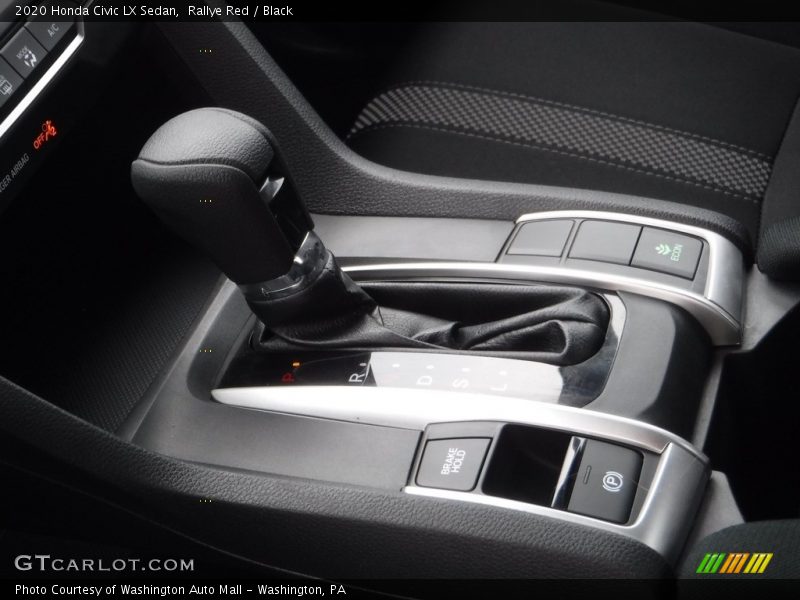 Rallye Red / Black 2020 Honda Civic LX Sedan
