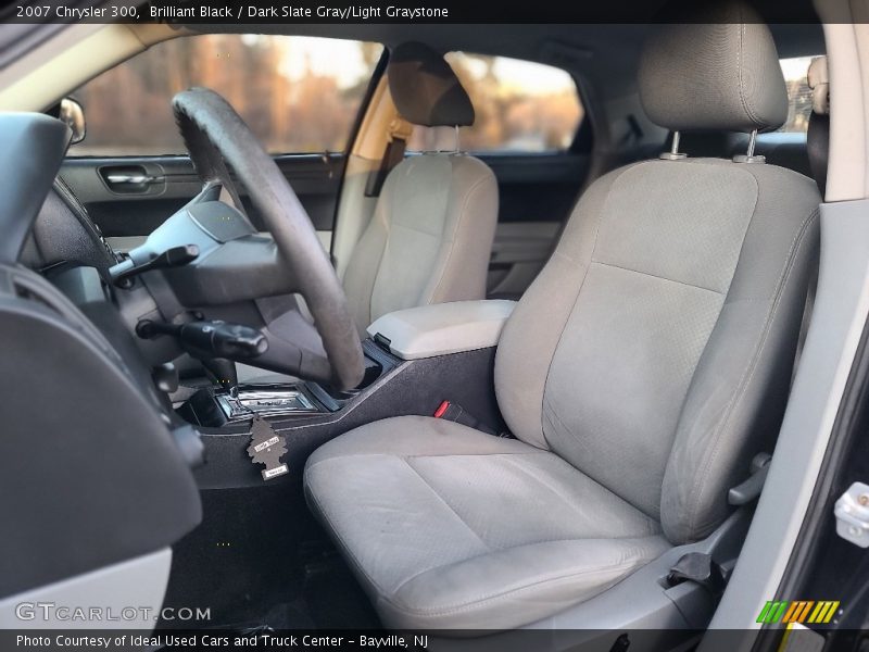 Brilliant Black / Dark Slate Gray/Light Graystone 2007 Chrysler 300