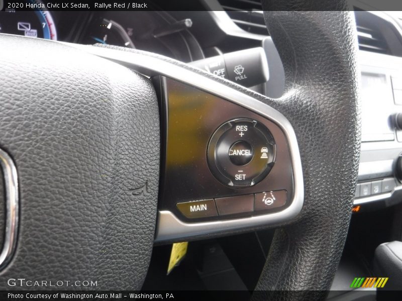 Rallye Red / Black 2020 Honda Civic LX Sedan