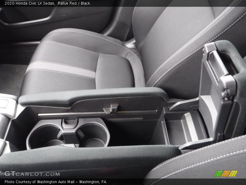Rallye Red / Black 2020 Honda Civic LX Sedan