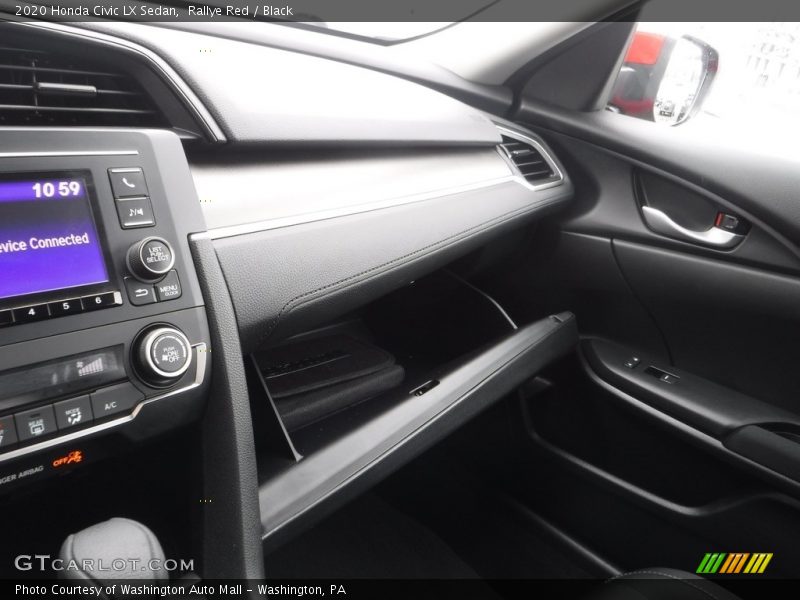 Rallye Red / Black 2020 Honda Civic LX Sedan