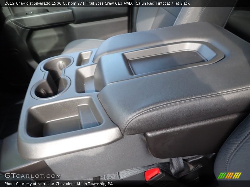 Cajun Red Tintcoat / Jet Black 2019 Chevrolet Silverado 1500 Custom Z71 Trail Boss Crew Cab 4WD