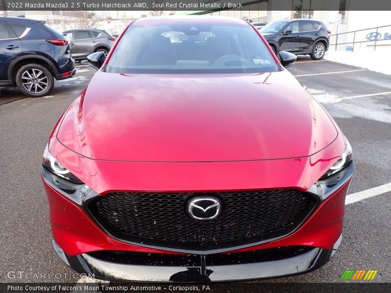  2022 Mazda3 2.5 Turbo Hatchback AWD Soul Red Crystal Metallic
