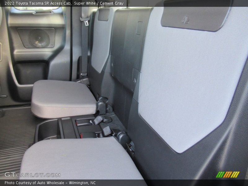 Super White / Cement Gray 2022 Toyota Tacoma SR Access Cab