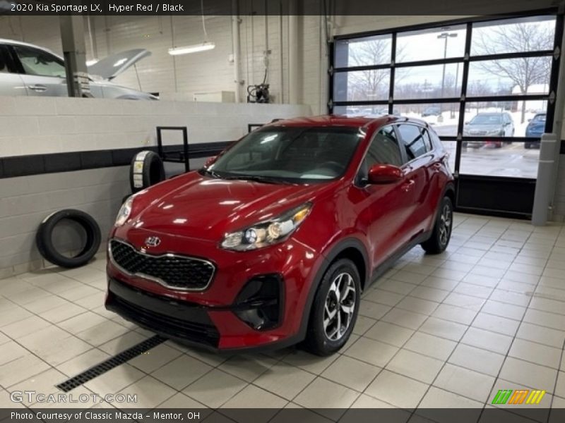 Hyper Red / Black 2020 Kia Sportage LX