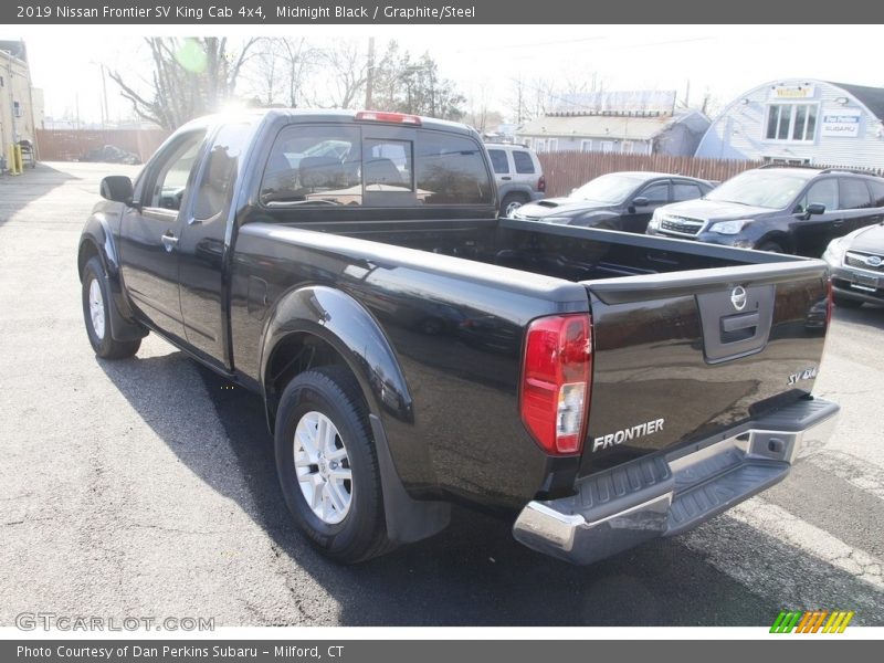 Midnight Black / Graphite/Steel 2019 Nissan Frontier SV King Cab 4x4