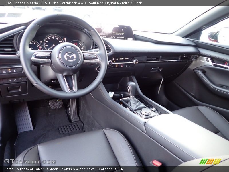  2022 Mazda3 2.5 Turbo Hatchback AWD Black Interior