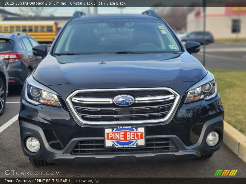 Crystal Black Silica / Slate Black 2019 Subaru Outback 2.5i Limited