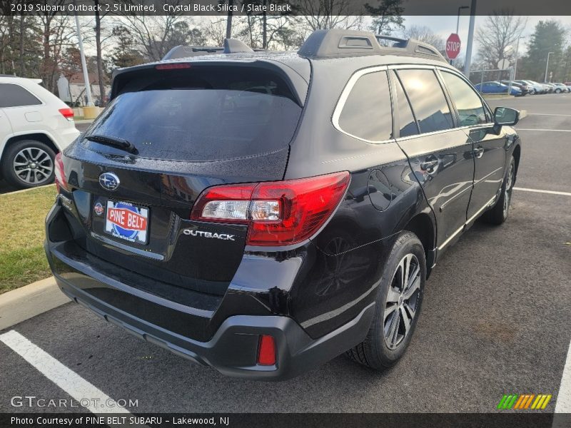Crystal Black Silica / Slate Black 2019 Subaru Outback 2.5i Limited