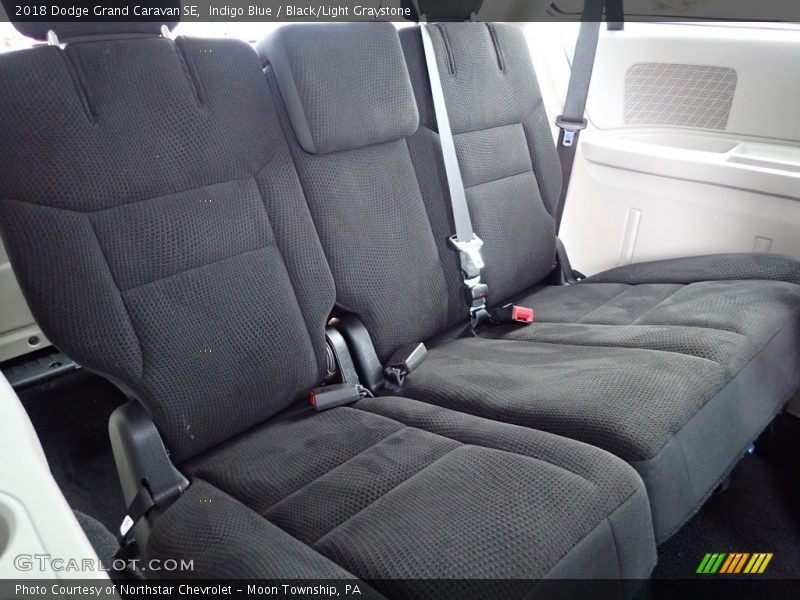 Indigo Blue / Black/Light Graystone 2018 Dodge Grand Caravan SE