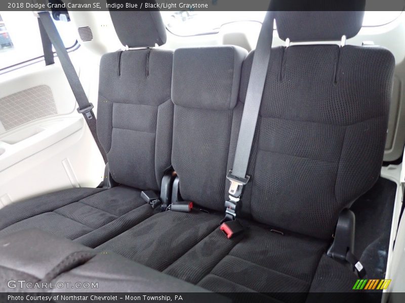 Indigo Blue / Black/Light Graystone 2018 Dodge Grand Caravan SE