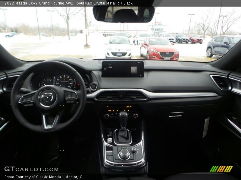 Soul Red Crystal Metallic / Black 2022 Mazda CX-9 Grand Touring AWD
