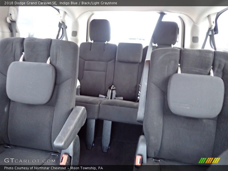 Indigo Blue / Black/Light Graystone 2018 Dodge Grand Caravan SE