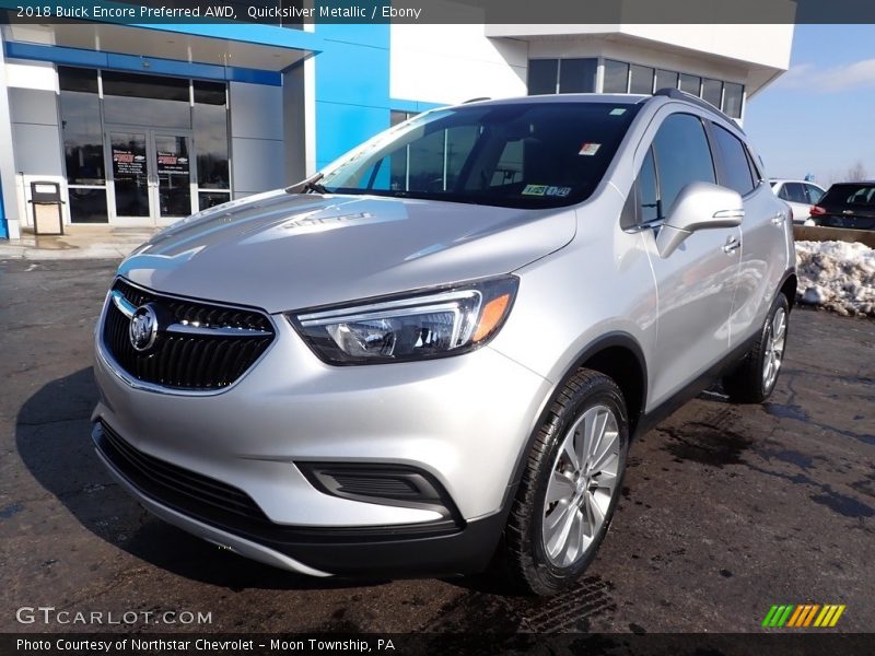  2018 Encore Preferred AWD Quicksilver Metallic