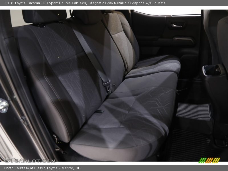 Magnetic Gray Metallic / Graphite w/Gun Metal 2018 Toyota Tacoma TRD Sport Double Cab 4x4