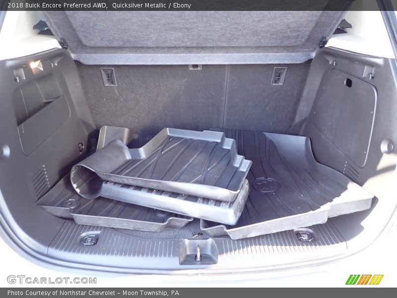 Quicksilver Metallic / Ebony 2018 Buick Encore Preferred AWD