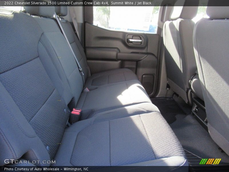 Summit White / Jet Black 2022 Chevrolet Silverado 1500 Limited Custom Crew Cab 4x4