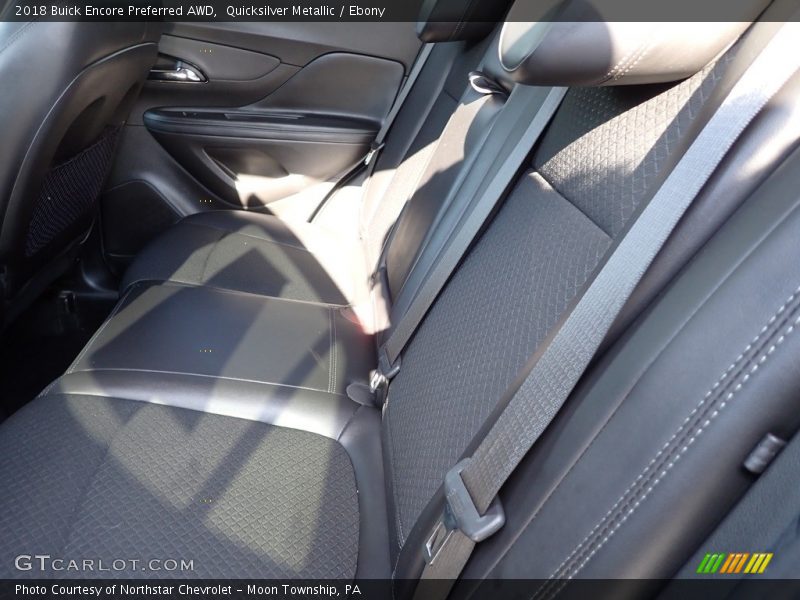 Quicksilver Metallic / Ebony 2018 Buick Encore Preferred AWD